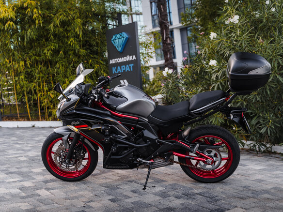 2017 Kawasaki Ninja 400, пурпурный, 486000 рублей - вид 10