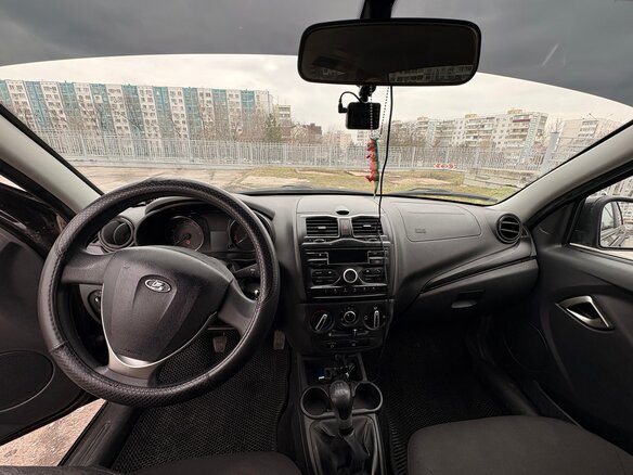 2023 Lada (ВАЗ) Granta I Рестайлинг, чёрный, 900000 рублей - вид 9
