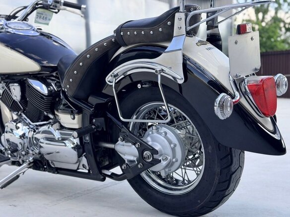 2006 Yamaha XVS1100, чёрный - вид 13