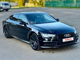 2014 Audi A7 I (4G) Рестайлинг, чёрный, 1900000 рублей, вид 2