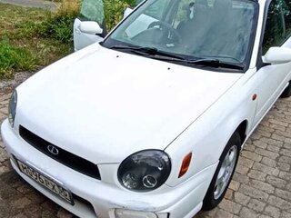 2001 Subaru Impreza II, белый, 380000 рублей, вид 3