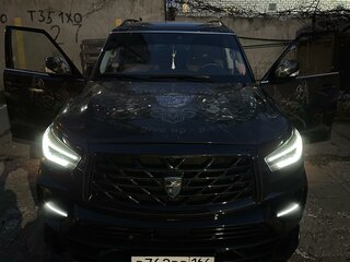 2019 Infiniti QX80 I Рестайлинг 2, чёрный, 10000000 рублей, вид 2