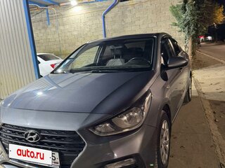 2018 Hyundai Solaris II, серый, 1250000 рублей, вид 3