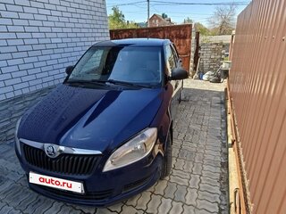 2013 Skoda Fabia II Рестайлинг, синий, 600000 рублей, вид 1