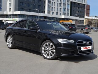 2015 Audi A6 IV (C7) Рестайлинг, чёрный, 1700000 рублей, вид 2