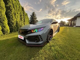 2021 Honda Civic X Рестайлинг, серый, 1930000 рублей, вид 4