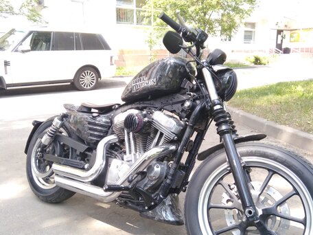 2011 Harley-Davidson Sportster 883, коричневый, 580000 рублей, вид 4