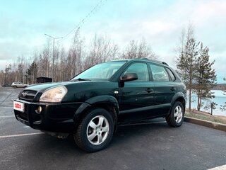 2007 Hyundai Tucson I, чёрный, 999999 рублей, вид 1