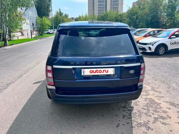 2014 Land Rover Range Rover IV, синий, 4100000 рублей - вид 7