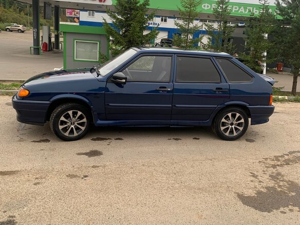 2005 Lada (ВАЗ) 2114, синий - вид 5