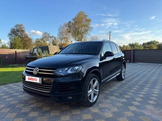2011 Volkswagen Touareg II, чёрный, 1950000 рублей, вид 1