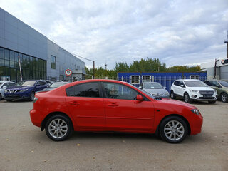 2008 Mazda 3 I (BK) Рестайлинг, красный, 505000 рублей, вид 4