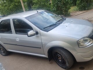 2013 Renault Logan I Рестайлинг, серый, 455000 рублей, вид 2