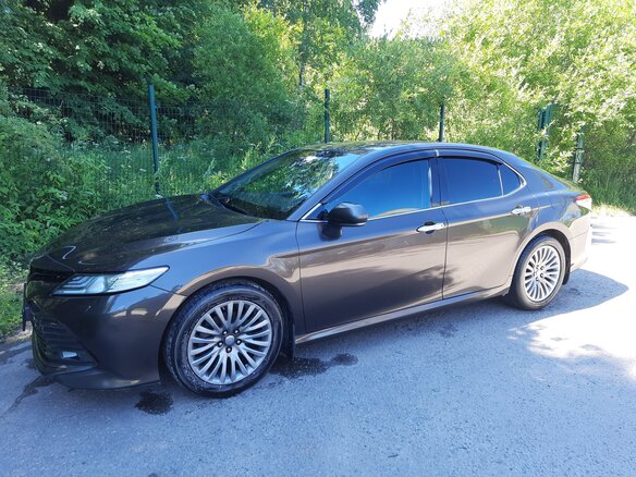 2018 Toyota Camry VIII (XV70), коричневый, 2730000 рублей - вид 11