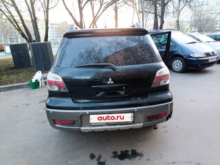 2005 Mitsubishi Outlander I, чёрный, 410000 рублей, вид 3