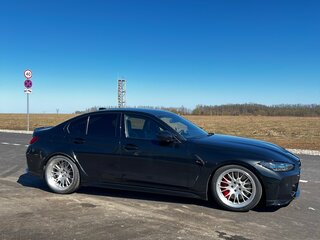 2021 BMW M3 Competition Package VI (G80), чёрный, 8200000 рублей, вид 4