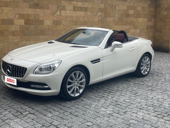 2012 Mercedes-Benz SLK-Класс 200 III (R172), белый, 2000000 рублей - вид 1