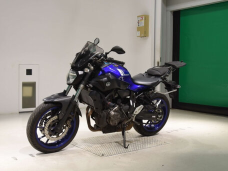 2017 Yamaha MT-07 (FZ-07), синий, 530000 рублей, вид 1