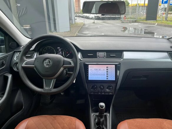 2015 Skoda Rapid I, синий - вид 11