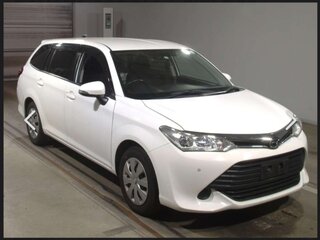 2017 Toyota Corolla Fielder XI (E160, E170) Рестайлинг 2, белый, 1500000 рублей, вид 3