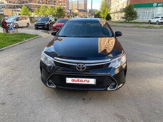 2015 Toyota Camry US Market VII (XV50) Рестайлинг, чёрный, 1900000 рублей, вид 1