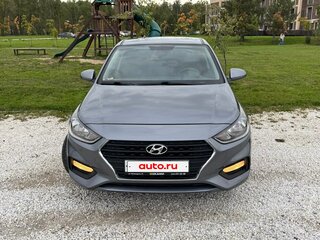 2018 Hyundai Solaris II, серый, 1195000 рублей, вид 1
