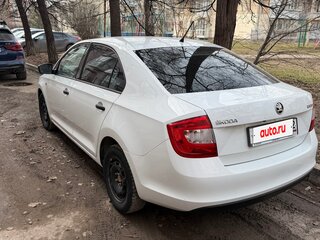 2014 Skoda Rapid I, белый, 490000 рублей, вид 3