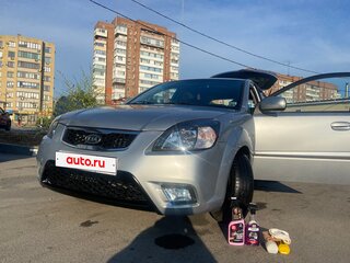 2010 Kia Rio II Рестайлинг, серебристый, 549000 рублей, вид 2