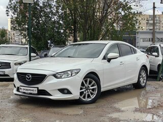 2016 Mazda 6 III (GJ) Рестайлинг, белый, 1039000 рублей, вид 1