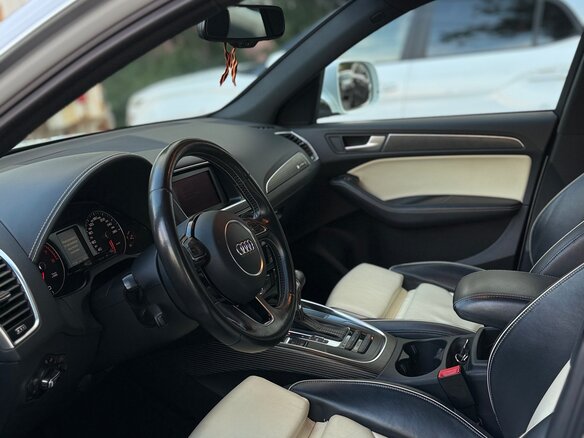 2013 Audi Q5 I (8R) Рестайлинг, белый - вид 7
