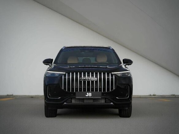 2025 Jaecoo J8, чёрный - вид 1