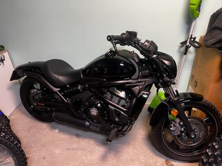 2021 Kawasaki EN650 Vulcan S, чёрный, 850000 рублей, вид 2
