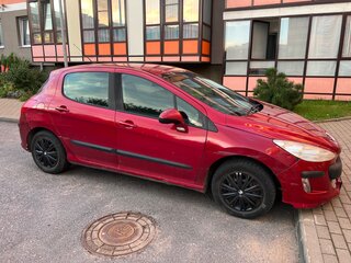 2010 Peugeot 308 I, красный, 365000 рублей, вид 4