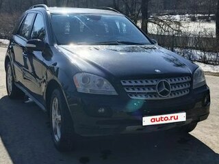 2007 Mercedes-Benz M-Класс 350 II (W164), чёрный, 900000 рублей, вид 1