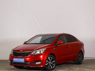 2016 Kia Rio III Рестайлинг, красный, 969000 рублей, вид 3
