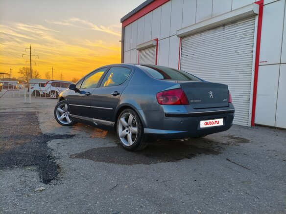 2004 Peugeot 407, серый, 400000 рублей - вид 3