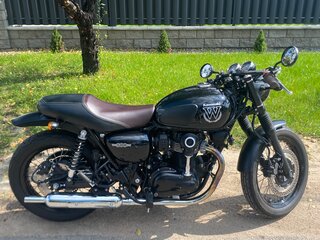 2018 Kawasaki W 800, чёрный, 600000 рублей, вид 1