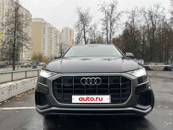 2018 Audi Q8 55 TFSI I (4M), чёрный, 6300000 рублей - вид 1