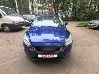2015 Ford Focus III Рестайлинг, синий, 890000 рублей, вид 1