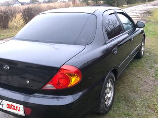 2006 Kia Spectra I Рестайлинг 2, чёрный, 260000 рублей, вид 4