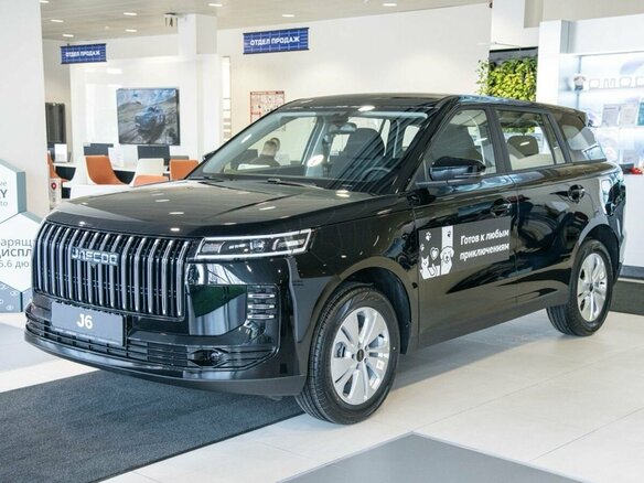 2026 Jaecoo J6, чёрный - вид 2