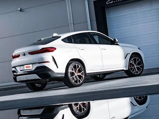 2021 BMW X6 40i III (G06), белый, 6800000 рублей, вид 4