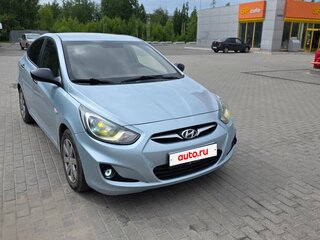 2012 Hyundai Solaris I, голубой, 650000 рублей, вид 1