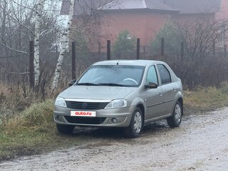 2012 Renault Logan I Рестайлинг, бежевый, 590000 рублей, вид 1