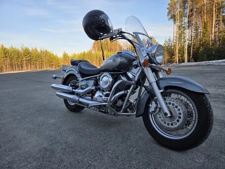 2007 Yamaha XVS1100, серый, 815000 рублей, вид 1
