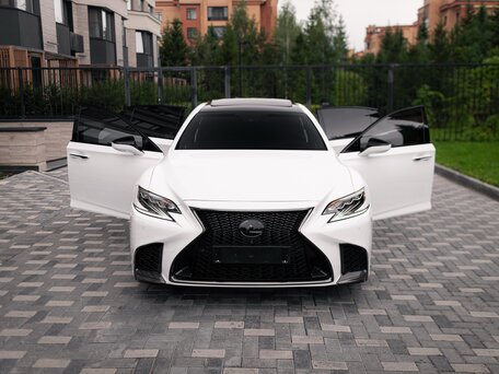 2018 Lexus LS 500 V, белый, 6500000 рублей, вид 3