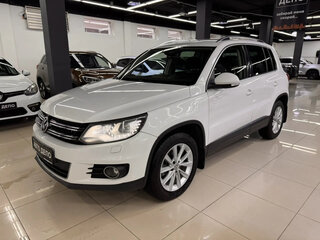 2012 Volkswagen Tiguan I Рестайлинг, белый, 1219000 рублей, вид 1