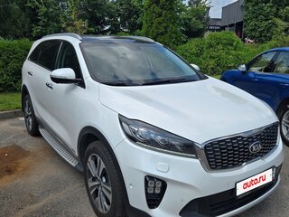 2018 Kia Sorento III Prime Рестайлинг, белый, 2900000 рублей, вид 4