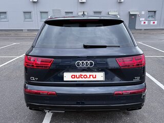 2017 Audi Q7 II (4M), синий, 3780000 рублей, вид 3