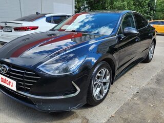 2019 Hyundai Sonata VIII (DN8), чёрный, 2100000 рублей, вид 4